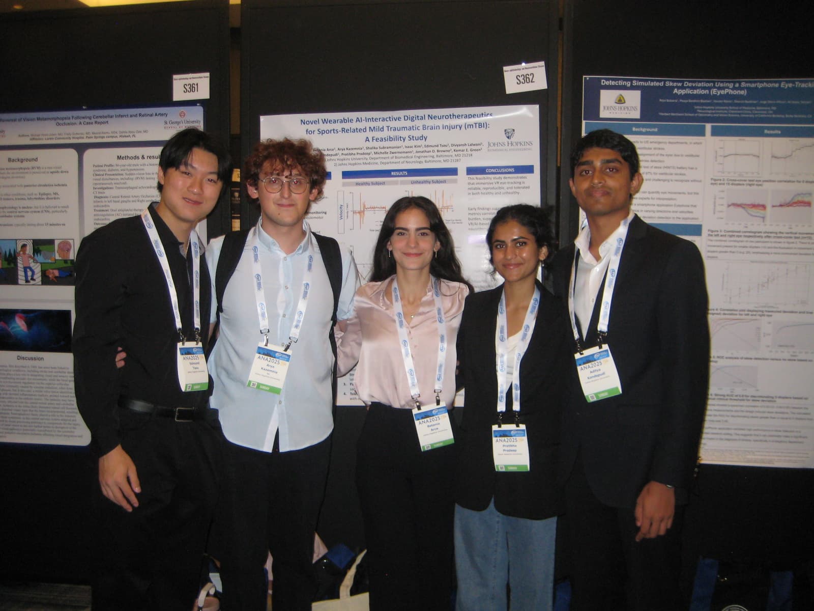 The RecoVR team at the ANA 2025 Annual Meeting